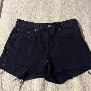 Levi 501 denim shorts